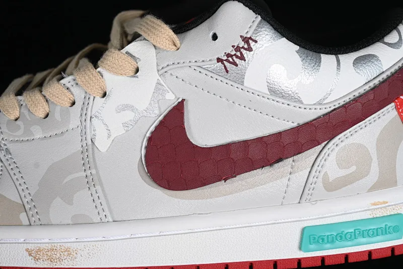 All categories Air Jordan Jordan series basketball shoes Air Jordan 1 Low Air Jordan 1 Low AJ1 Joe 1 CNY Year of the Dragon limited edition Youlong Zeling low-top cultural retro basketball shoes 553558-066